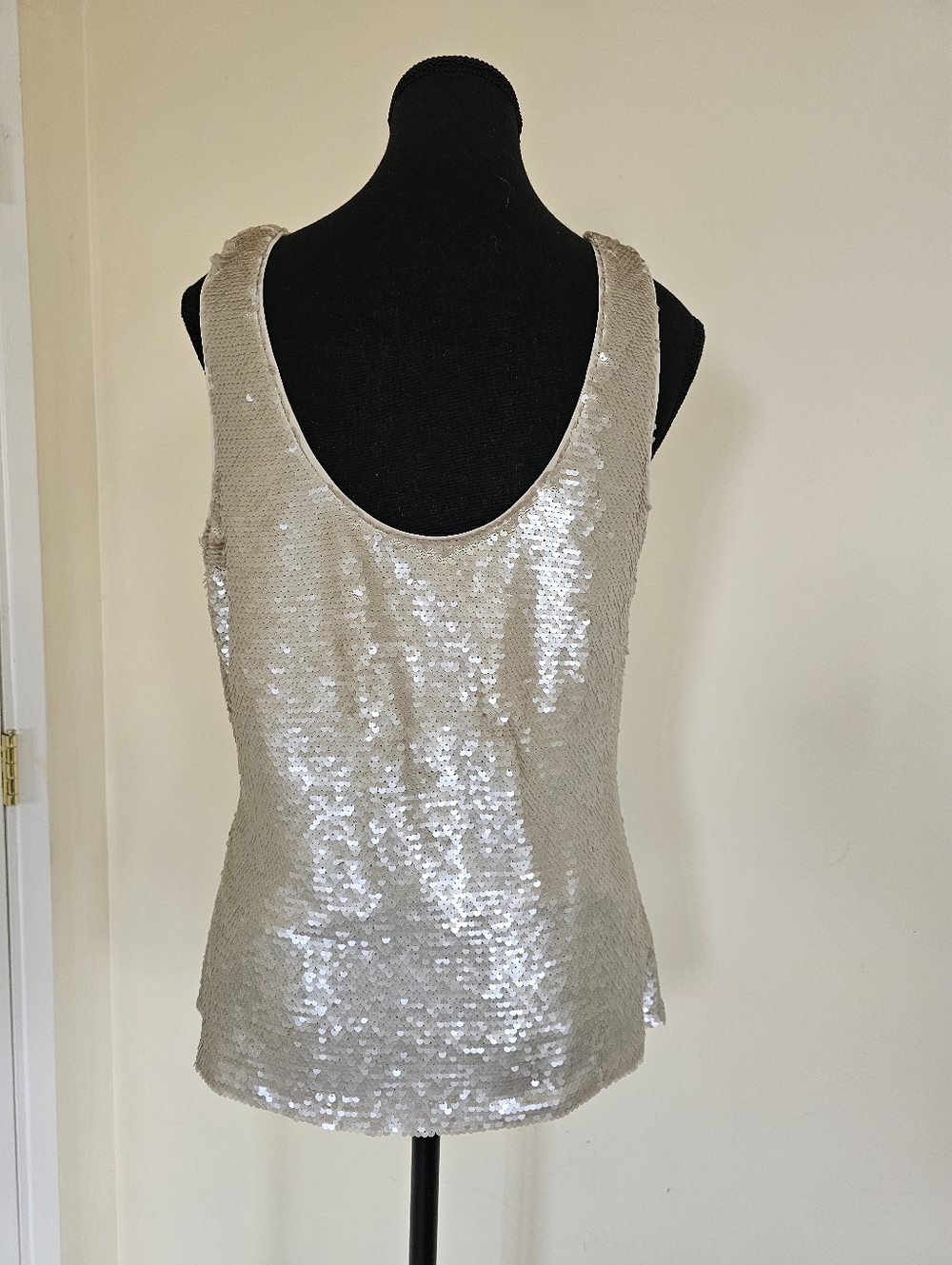 CALVIN KLEIN Sequined Tank Top - Picture 3 of 12